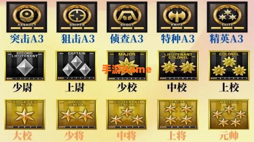 cf军衔图标