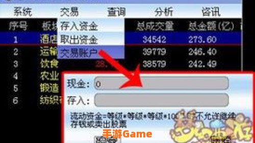 梦幻股票系统